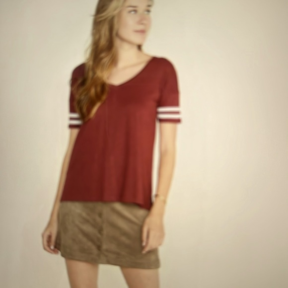 Marine Layer Varsity Stripe T-Shirt - Picture 3 of 7